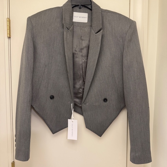 SALT MURPHY CROPPED BLAZER - Picture 1 of 2